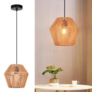 GBLY Vintage Rattan 1-flg. 23 cm rund/beige/braun