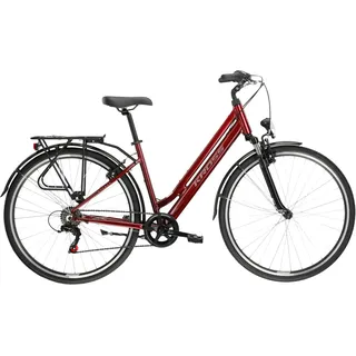 KROSS Sentio 1.0 700 Tourney Tz500 2023 Fahrrad - Ruby - S