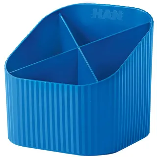 HAN Schreibtischköcher Re-X-LOOP - say yes to 100% recycled, modernes, junges Design für alle Schreibtischutensilien, blau, 17238-914