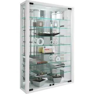 VCM Wandvitrine Glasvitrine Vitrosa Mini Spiegel