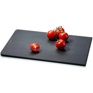 Continenta Frühstücksbrettchen Holz 1-tlg. 34,5 x 24 x 0,7 cm Schwarz