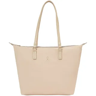 Tommy Hilfiger POPPY TOTE CORP Tragetasche Damen, Beige (Beige), OS