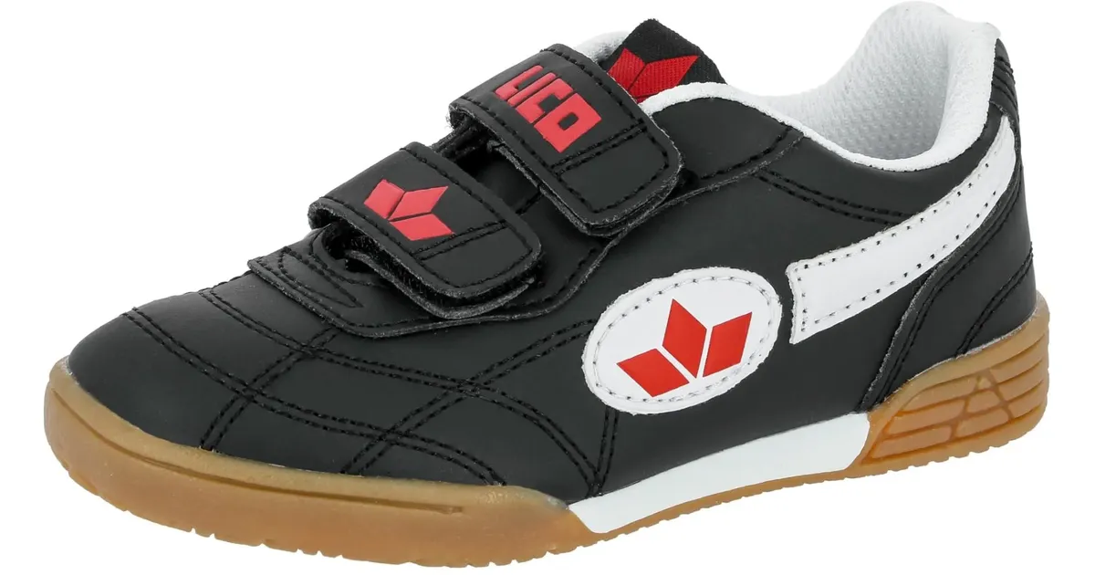 Lico Mixte Enfant Bernie Chaussures de Handball, Noir