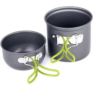 Camping Kochgeschirr Set Edelstahl Outdoor