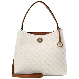 L.Credi Filiberta Schultertasche Kunstleder White