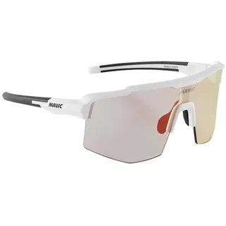 MAVIC Mvs Shield Photochrome Sonnenbrille - White - Red Photochromic/CAT1-3