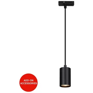 Briloner Schienensystem Rail 0-flg. 141,0 cm schwarz