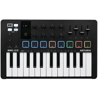Arturia MiniLab 3 Black - Midi Keyboard