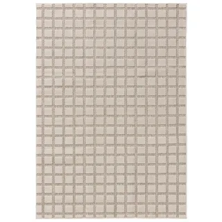 benuta Outdoorteppich Kaleo, rechteckig, Höhe: 5 mm, Outdoor Teppich, Robust & Wetterfest, Balkon, Garten, Terrasse, Küche beige 80 cm x 150 cm x 5 mm