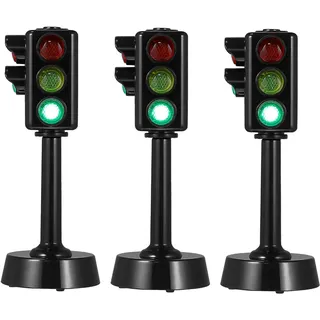 TOYANDONA 3Pcs Ampel Kinder Ampel Spielzeug Simulation Ampeln Model Spielzeug Bildungspflichten für Kinder
