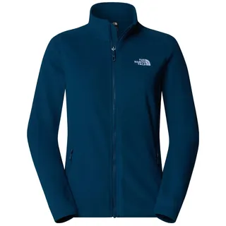 The North Face NF0A855O1NO1 Women’s 100 Glacier Fz - Eu Sweatshirt Damen Midnight Petrol Größe M