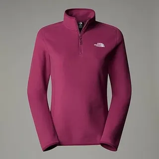 The North Face NF0A855M6EO W 100 Glacier 1/4 Zip - EU Sweatshirt Damen Cyber Berry Größe XS