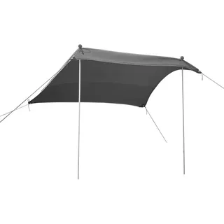 pro.tec Strandzelt Bernheze 200x200x170cm aus Elasthan Grau - Grau