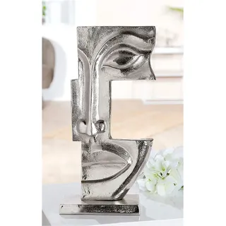 Casablanca by Gilde »Skulptur Gesicht Big Lips«, silberfarben,