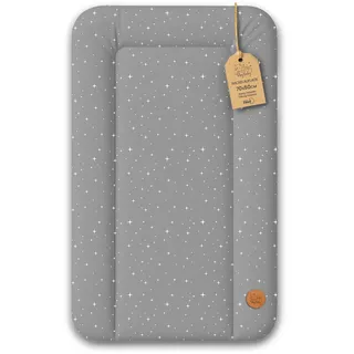 Wickelauflage Wickelunterlage abwaschbar und wasserdicht 70x50 cm - Wickelmatte zum Auflegen auf Wickeltisch Wickelaufsatz Wickelkommode oder Waschmaschine changing mat 70 x 50 Galaxie B