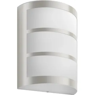 Philips Außenwandleuchte Edelstahl 21,5 cm inkl. Bewegungsmelder silber