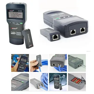 KALEA-INFORMATIQUE Professioneller Tester für RJ45-Ethernet-Netzwerke. Kartiert und lokalisiert den Fehler präzise über die Länge des getesteten Kabels.