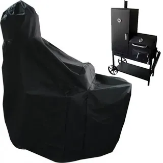 Grillabdeckung für Smoker Klarfortex | Grill Abdeckhaube | Grillhaube - Schwarz