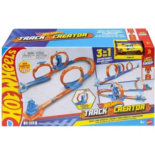 Hot Wheels Track Creator Triple Loop Kit