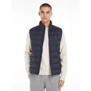 Tommy Hilfiger Steppweste »MID WEIGHT VEST«, blau