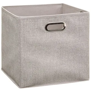5 five simply smart Aufbewahrungsbox 31 x 31 cm 1-tlg. beige