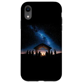 Glorious Krippe Jesu Christi Geburt Weihnachtskrippe Hülle für iPhone XR