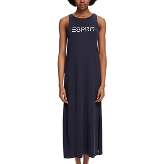 ESPRIT Damen Mia Grs Ns S-sless Nachthemd, 400/Navy, 36