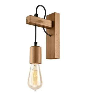 Holz Lampe Wand E27 vielseitiges Design AMIDA Wandleuchte Wohnzimmer Kinder