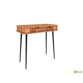 byoak Schminktisch Lina Kernbuche , Holz , Echtholz,Kernbuche , 90x84x46 cm , Wohnzimmer, Wohnzimmertische, Konsolentische