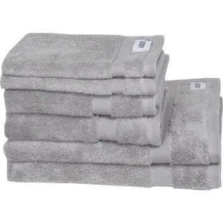Schöner Wohnen Cuddly Handtuchset 6-tlg. grau