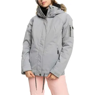 Women's Roxy Meade Skijacke Winter grau XL - Grau