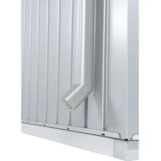 Biohort Regenfallrohr-Set HighLine 3,9 x 3,9 x 204 cm Silber