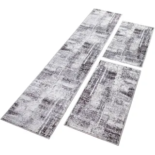 OTTO home Bettumrandung »Salsa« Höhe 9 mm 3 tlg. mit besonders weichem Flor, Kurzflor, im Vintage-Look, dichte Qualität,