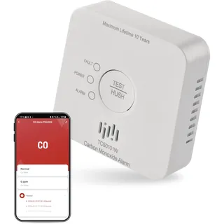 EMOS GoSmart Kohlenmonoxid-Melder TCS0101W, WiFi,