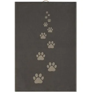 Ross "2er-Set Hundeliebe + Hundepfoten", anthrazit, beige,