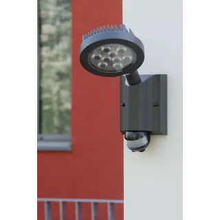 Lutec Nevada Wandlampe Aussenlampe Aussenleuchte LED 6102 S-Pir-Gr - Grau