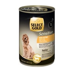 SELECT GOLD Sensitive Junior Huhn & Reis 12x400 g