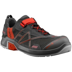 Bild von CONNEXIS Safety T S1 low grey-red - UK 6 - schwarz