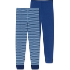Bild - Unterhose Stripes lang 2er Pack in blau, Gr.92,