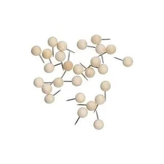 Zeller Pinnnadeln braun, 25 St.