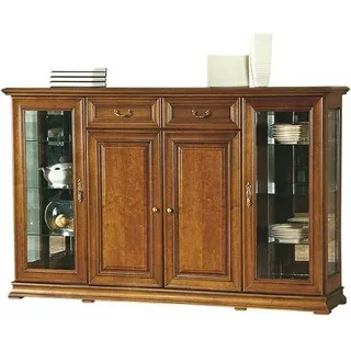 Klassische Massive Kommode Kommoden Bar Kommodenschrank Schrank sideboard R-K6 - Braun
