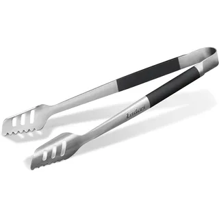 Enders PREMIUM GRILLZANGE EDELSTAHL 8787 Griff mit Soft-Touch-Beschichtung, Grill-Zubehör, Gasgrill BBQ, schwarz