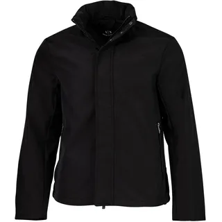 Windbreaker ARMANI EXCHANGE "Übergangsjacke Blouson Jacket", Herren, Gr. XXL, schwarz, Obermaterial: 100% Polyester PES., Jacken Windbreaker