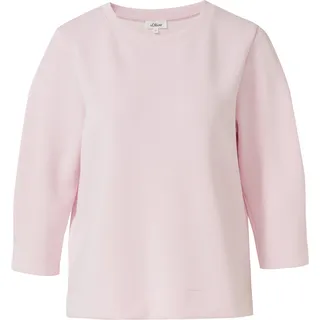 s.Oliver Sweatshirt unifarben Pink 36