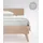 Spannbettlaken Mako-Satin 90 x 200 cm weiß