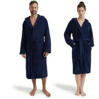 Möve Bademantel Superwuschel Blau S