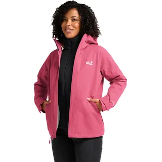 Jack Wolfskin Damen Wild Places 3in1 Jacke (Größe M, pink)