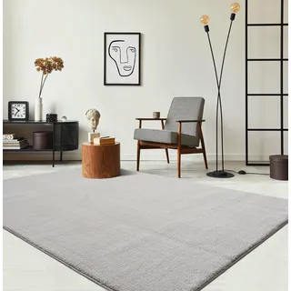 The CarPET kuschelig & Super Soft Teppich 140 x 200 cm Beige/Sand