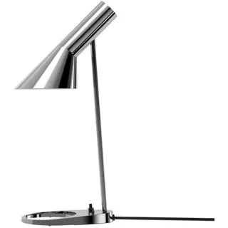 Louis Poulsen AJ Mini Tischleuchte gezogener Stahl / Edelstahl E14