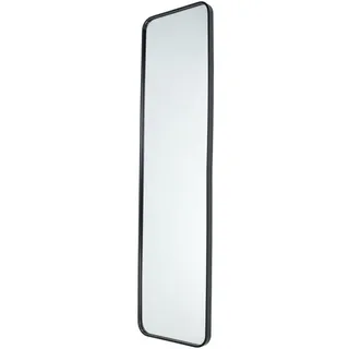 Fragix Wandspiegel Boston Schwarz , Metall , 40x150x4 cm , Spiegel, Wandspiegel